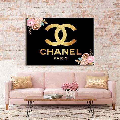 printable chanel wall art